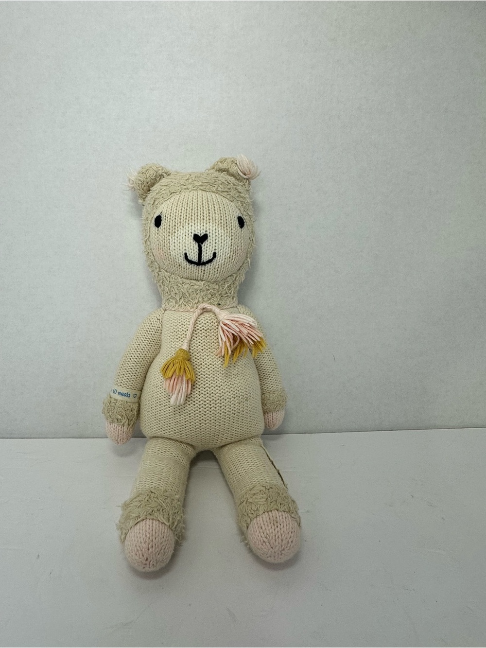Cuddle + Kind Lola the Llama 13in Hand-knit Plush